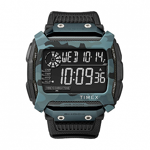 Timex Command™ Shock 54mm Resin Strap - Black
